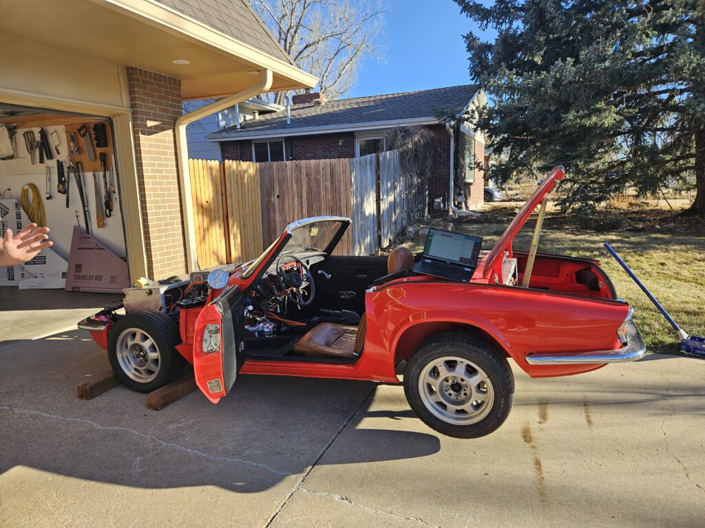 First Time in the Driveway
