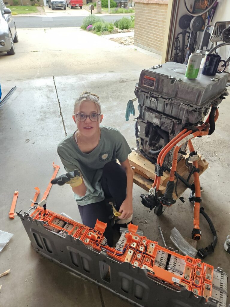 Opening the Leaf Battery Pack