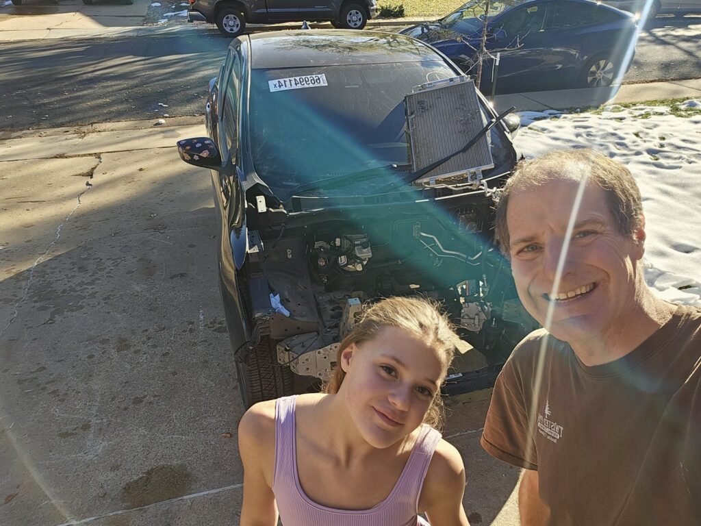 Hauling the Donor Car Home