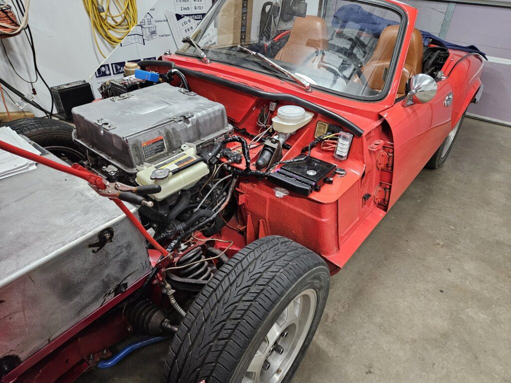 Engine Bay Complete — Body Back On