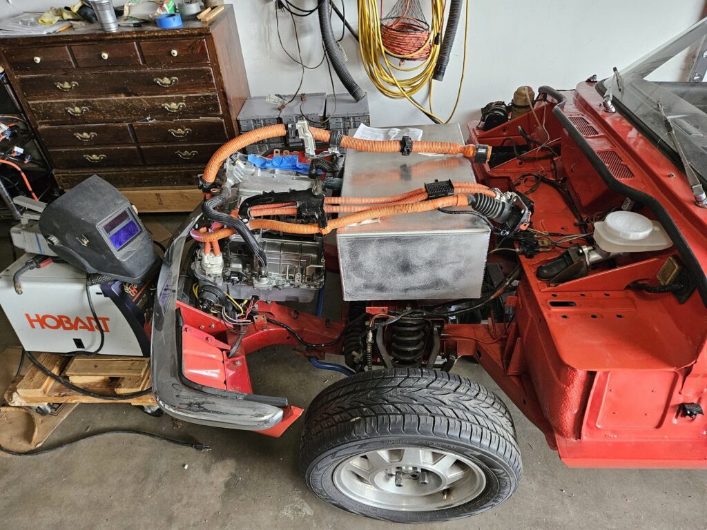 Motor Into the Bay — It Fits!