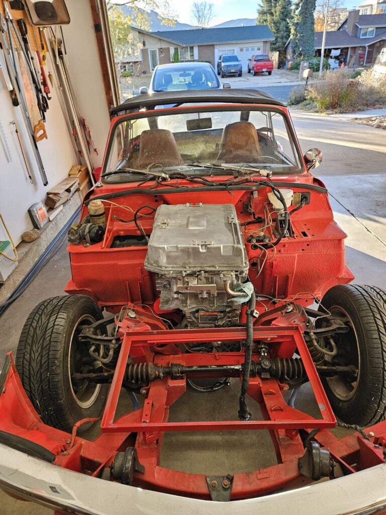 Body Back On — Motor Visible from the Front