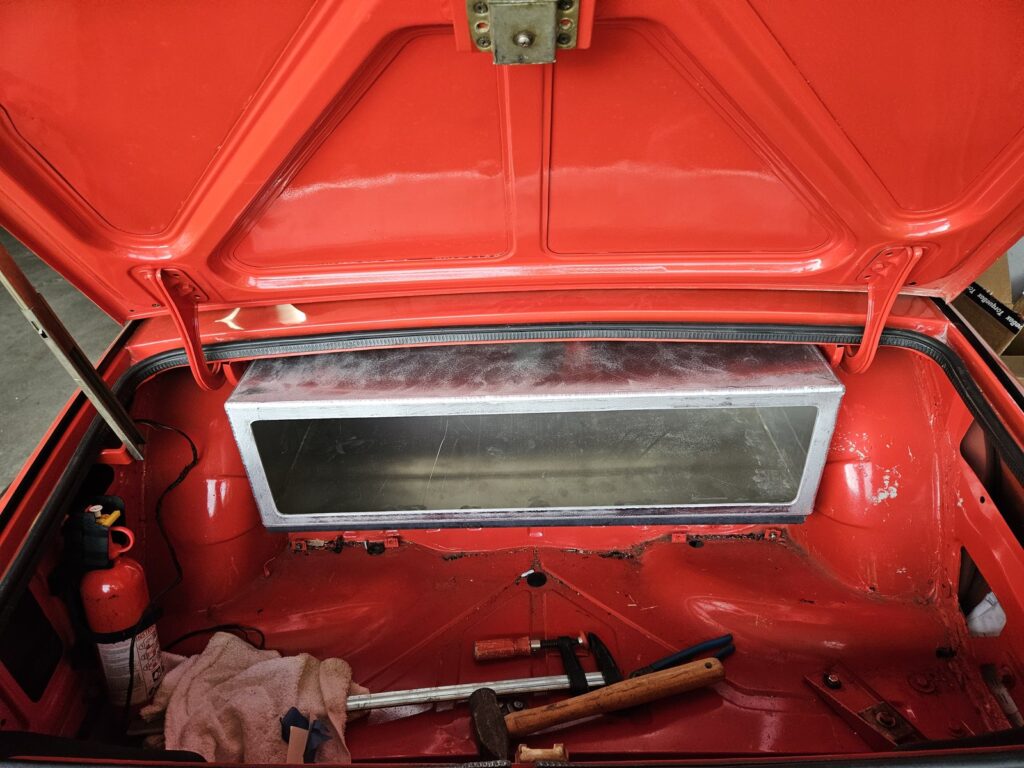 Rear Battery Box — Clean Fit in the Boot