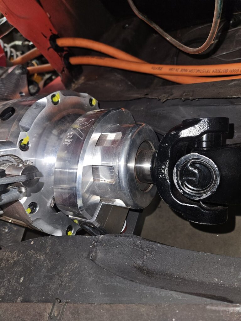 TorqueBox to Driveshaft — Coupling Detail